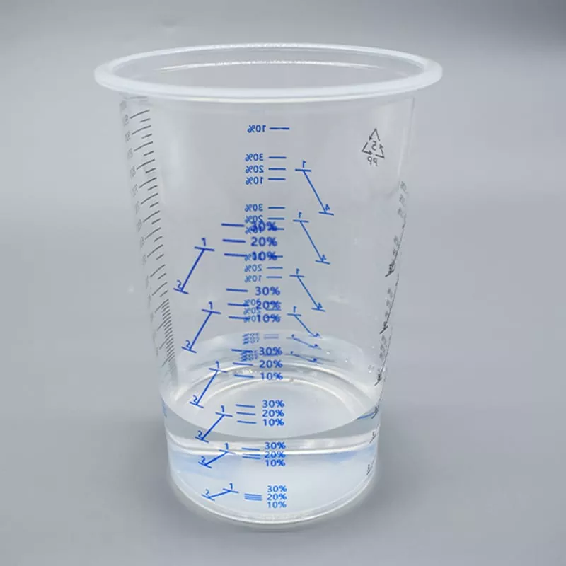 1000ml डिस्पोजेबल PP पेन्ट मिक्स कप