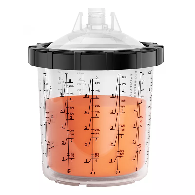 600ml डिस्पोरिन्टेबल पेन्ट कप प्रणाली 1.0
