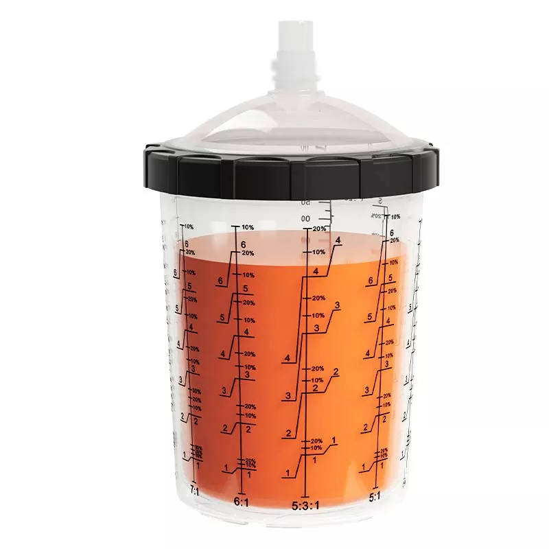 850ML डिस्पोजेबल पेन्ट कप प्रणाली 4.0