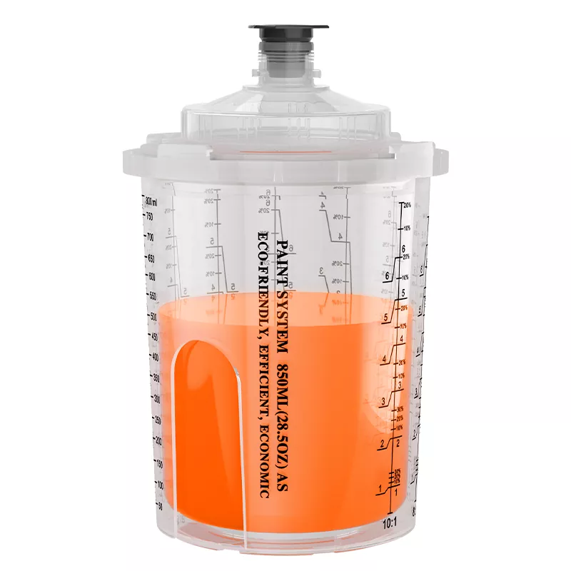 550ml डिस्पोजेबल स्प्रे बन्दुक कप